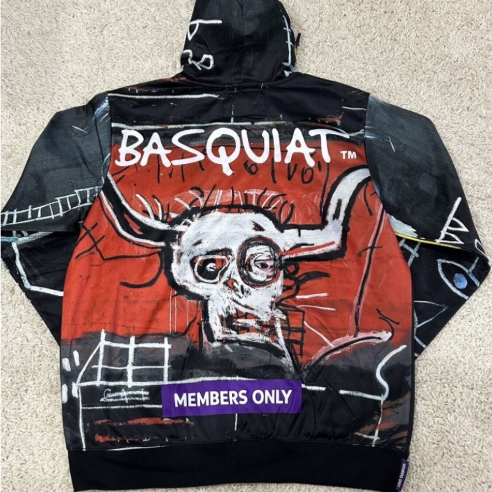 Members Only Jean Michael Basquiat Hoodie